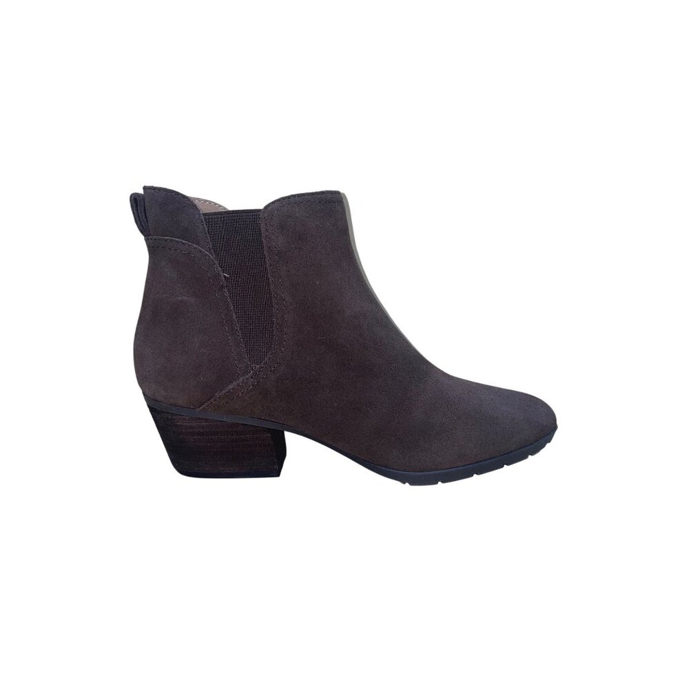 Blondo Women’s Brown Suede Waterproof Block Heel Valli 2.0 Ankle Booties Size 9M